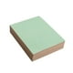 thumbnail image 2 of Cuaderno de bocetos engrosado Cuaderno de papel Kraft – 200 hojas en blanco, fácil de romper, portátil 5,12"x3,74", protección ocular de madera de burlywood, escritura lisa, verde, para notas y, 2 of 6