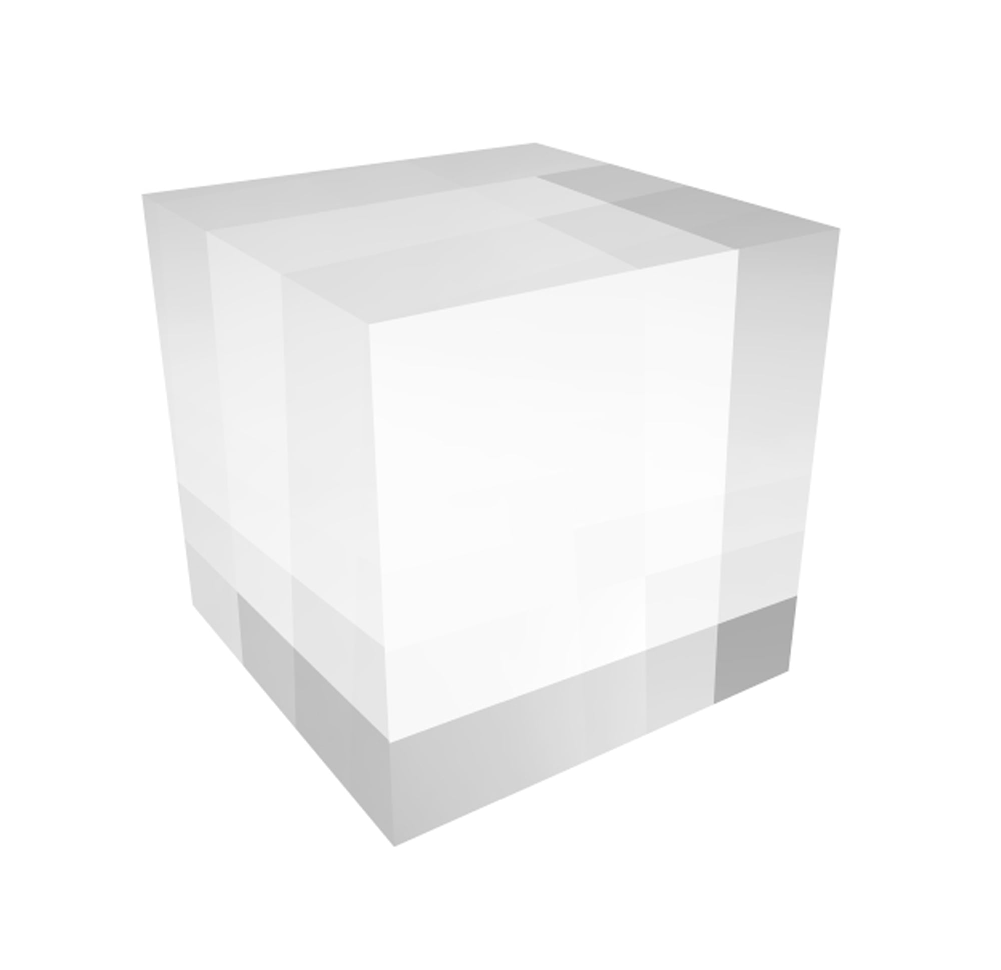 FixtureDisplays 4PK 1x1x1 Acrylic Riser Paper Weight Clear Acrylic Cube Riser Solid Block 18830-1x1x1-4PK 