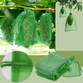 thumbnail image 2 of 50piece Bag Color Protection For Bags Garden Supplies Pest It Is Lightweight Durable For Fruits Closure Protection Insect Proof Bag white, 2 of 9