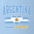 thumbnail image 3 of Wild Bobby Argentina Flag Heart Vamos Argentina Graphic | Women's Novelty T-Shirt | Soccer Fan Game Day Gift for Her Women Graphic Tee, 3 of 5