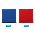 thumbnail image 3 of Uxcell Cornhole Bean SandBags Set Canvas Outdoor Party Hand Tossing Game, 20 Pack Red Blue, 3 of 6