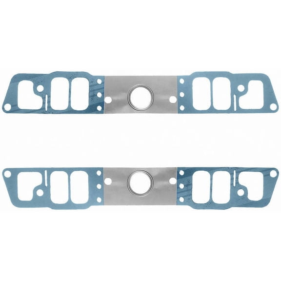 Lower Intake Manifold Gasket Set - Compatible with 1957 - 1960 Pontiac Star Chief 1958 1959