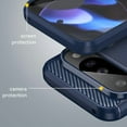 thumbnail image 2 of PANDACO Navy Brushed Metal Case for Google Pixel 10, 2 of 5