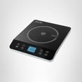 thumbnail image 2 of Crux Portable Induction Cooktop, Electric Hot Plate, Programmable Single Burner with Touchscreen LCD Display, Temperature Control, and Auto Shut Off,, 2 of 3