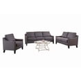 thumbnail image 2 of Acme Furniture Zapata Jr Sofa Linen Fabric, Contemporary, Gray, 2 of 3