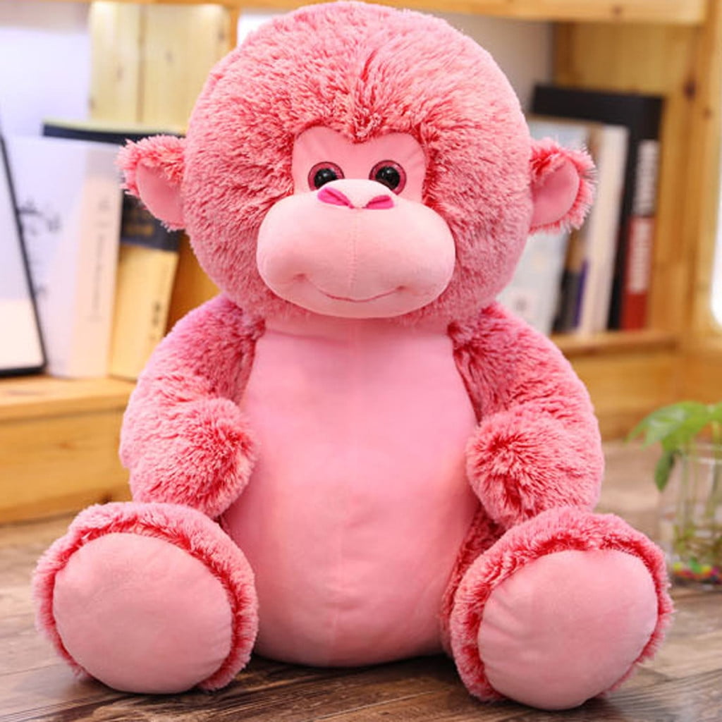 Paiwinds Pink Monkey Plush Toy 20 Inch Super Soft Huggable Deluxe Furry Critter in Kosovo at 63 Rating 5