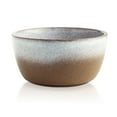 thumbnail image 2 of Stone Lain Vince 4 Piece Stoneware Bowl Set for Soups or Salads, Brown and White, 2 of 6