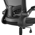 thumbnail image 6 of Modway Exceed Mesh Adjustable Swivel Computer Desk Office Chair In Black, 6 of 9