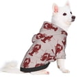 thumbnail image 5 of KLL Red Lobster With Claws for Basic Dog Hoodie - Pet Hoodie Sweater with Leash Hole - Cute Dog Sweatshirt - Pet Clothes Hooded Sweatshirt for Dog & Cat -Medium, 5 of 8