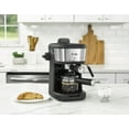 Mr. Coffee® 4Shot Steam Espresso, Cappuccino, and Latte Maker in Black