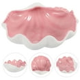 thumbnail image 2 of Zoyueyie Shell Bowl Ceramic Serving Dish Candy Nut Storage Bowl Ocean Mediterranean Nautical Decoration for Home Hotel Restaurant, 2 of 10