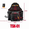 thumbnail image 1 of Big Capacity Carpenter Pouch Tape Measure / All Purpose Pouch Portable Storage Belt Pouch Tool Organizer Pouch Power Tool Kit TSK-01, 1 of 6