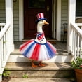 thumbnail image 6 of XGFHYJEH 4th of July Porch Goose Outfits 23", Independence Day Porch Goose Clothes Clearance for Porch Goose, Porch Goose Accessories, Patriotic Goose Costume for Outdoor Patio Yard Lawn, 6 of 6