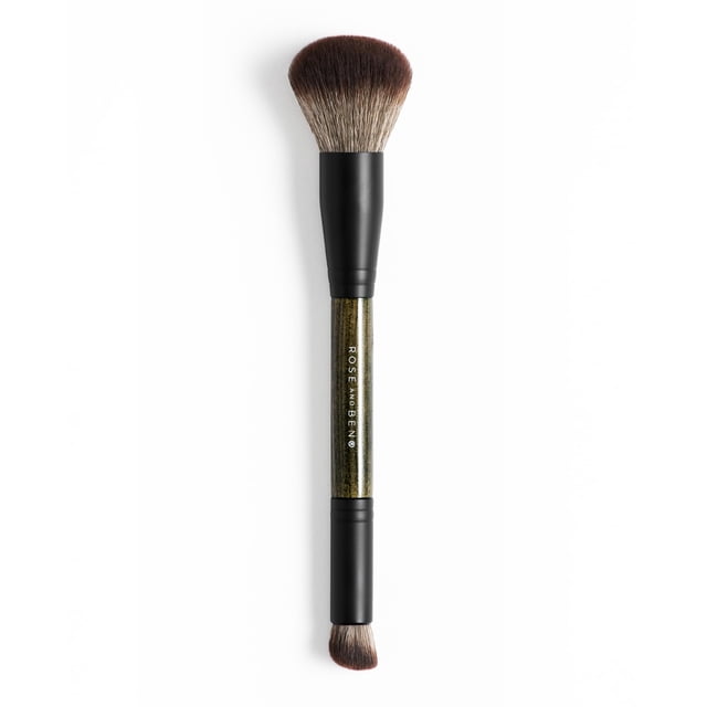 Brocha de maquillaje Rose and Ben Beauty D2 para corrector y complexión