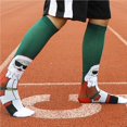 thumbnail image 3 of Toystoory 4 pares de calcetines navideños para hombres y mujeres, calcetines de pantorrilla, calcetines atléticos para correr Kits de decoración para fiestas L/XL Toystoory HA046181-02, 3 of 6