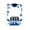 B, variant on Party Decorations Graduation Party Photo Booth Frame Class Of 2025,Blue And White,Perfect For Celebrating Graduates,Durable And Fun