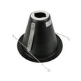 thumbnail image 3 of NICOR Lighting 6-Inch Airtight Recessed Cone Baffle Trim, Black (17550ABK), 3 of 7