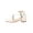 White, variant on MEZZALL Girls Summer Heel Sandals Casual Solid Color Footwear Birthday Toddler Shoes