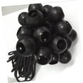 thumbnail image 5 of 20 Pcs Camping Tarp Black Tarp Tent for Camping Bungee Cord with Balls Tarp Elastic String Tie Down Bungee Camping Accessories Bungee Ball Cord Set Tie Down Ball Bungee, 5 of 5