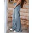 thumbnail image 6 of EMMIOL Women's Mid High Rise Wide Leg Baggy Jeans Y2K Boyfriend Denim Pants with Pockets, 6 of 7