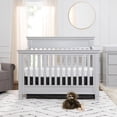 thumbnail image 3 of Namesake Foothill 4-in-1 Convertible Crib in Cloud Grey, 3 of 7