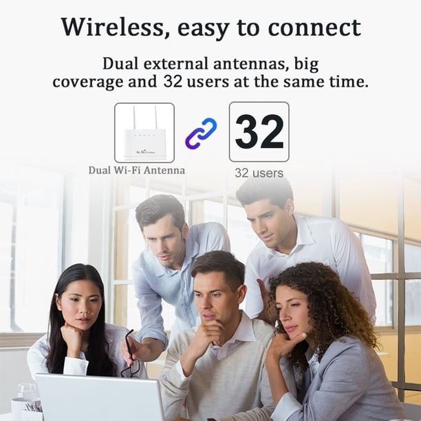 R311 PRO 4G WiFi Router with SIM Card Slot 4G WiFi Wireless Router Wide Coverage