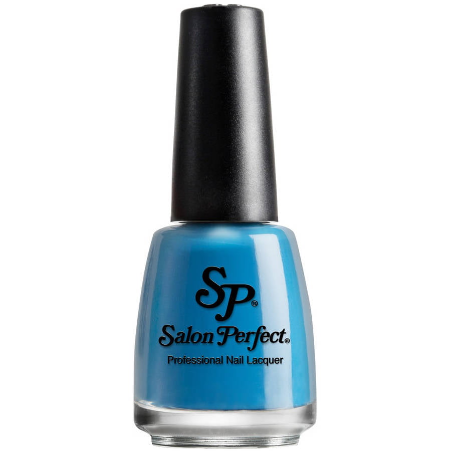 Salon Perfect Nail Polish, 142 Nothing but Blue Skies, 0.5 fl oz ...