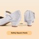 thumbnail image 4 of Zapatos de vestir PANDANINJIA Molly Mary Jane Tacones para niñas, 4 of 6