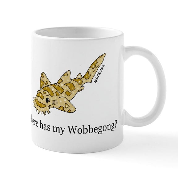 CafePress - Wobbegong Mug - 11 oz Ceramic Mug - Novelty Coffee Tea Cup