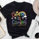 thumbnail image 4 of Camiseta Punk de Death Is Coming, divertida camiseta gótica de Humor oscuro, camiseta de terror Meme Pastel gótica sarcástica ruda, ropa de calle clásica, 4 of 5