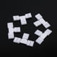 thumbnail image 4 of 5 Unids Solderless 4pin Clip on Conectores Adaptadores para 10mm RGB 5050 LED Luz de Tira (T Forma), 4 of 5