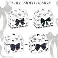 thumbnail image 3 of Topboutique Black Bow Favor Boxes 24 Pcs Paper Candy Box Foldable Gift Bags with Handle Goodie Box Candy Box Gift Boxes for Christmas Wedding Bridal Shower Birthday Party Supplies, 3 of 8
