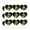 Clear, variant on Ben 10 Ben Tennyson Heart Shaped Planner Calendar Scrapbook Craft Stickers