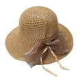 thumbnail image 5 of Tea Party Hat Easter Womens Summer Dress Hat Wide Leaf Flower Bridal Shower Hat Sun Hats Beach Hat, 5 of 5