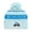 Sky blue / white, megalodon, variant on Monster Jam Megalodon One Size Toddler Beanie Winter Hat Sky Blue / White OS Toddler