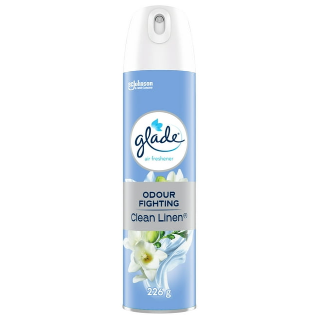 Glade® Air Freshener Odor Fighting Room Spray, Clean Linen