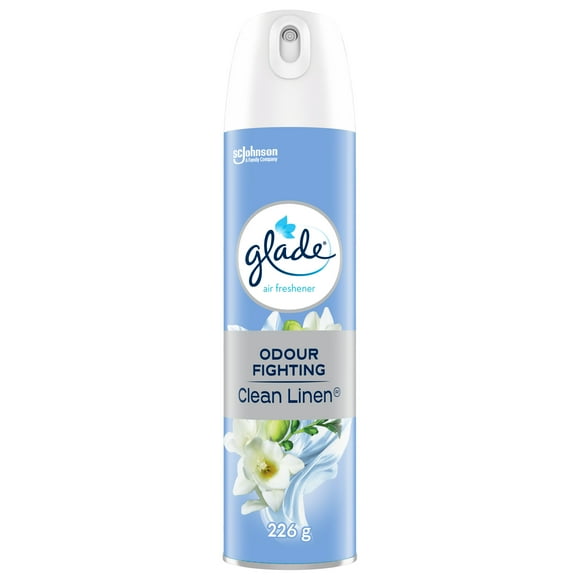 Glade® Air Freshener Odor Fighting Room Spray, Clean Linen