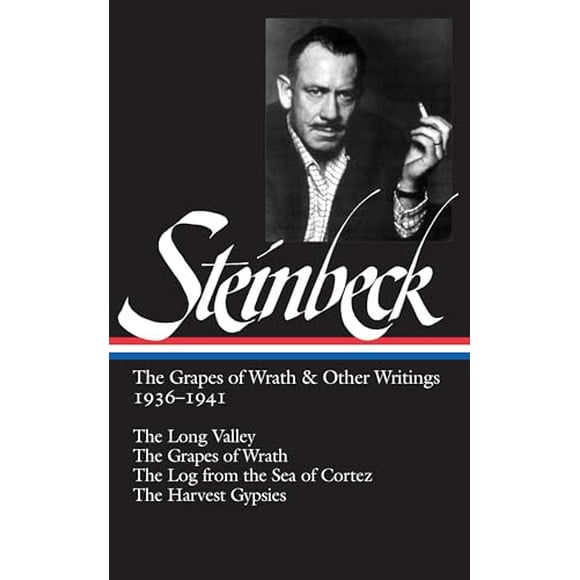 Pre-Owned: John Steinbeck: The Grapes of Wrath and Other Writings 1936-1941: The Grapes of Wrath, The Harvest Gypsies, The Long Valley, The Log from the Sea of C (Hardcover, 9781883011154, 1883011159)