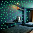 thumbnail image 4 of 50pcs Glow in The Dark Luminous Snowflakes Wall Stickers for Home Art Decor Ceiling Wall Decorate, 4 of 5