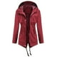 thumbnail image 1 of Abrigos de Invierno Para Mujer Chaqueta de Lluvia Sólida Chaquetas Al Aire Libre Impermeable Con Capucha Impermeable A Prueba de Viento Odeerbi  ODB173206, 1 of 9