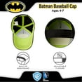 thumbnail image 5 of DC Comics Boys' Super Hero Baseball Cap - 3D Superman, Batman, Justice League Hat (2T-7), 5 of 6