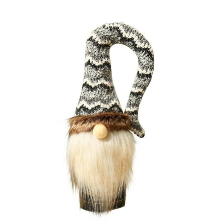 

ãTOTOã Bottle Covers Knitted Curved Hat Elderly Bottle Cover Dining Table Atmosphere Decoration Props