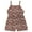 Brown Star, variant on by Gerber Toddler Girl Ruffle Romper, Sizes 12 Months - 5T
