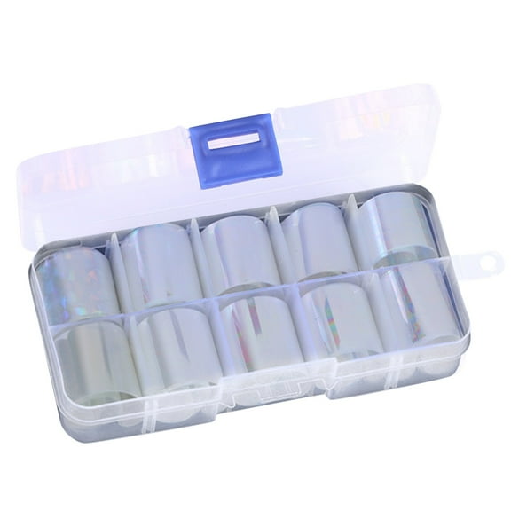 10 Sheets Floral Foil Transfer Stickers for Design Decoration Wraps