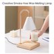 thumbnail image 5 of Lámpara de fusión de cera Irfora Lámpara de fusión de cera para aromaterapia, interruptor de perilla, luz de noche de madera para dormitorio, lámpara de mesa de ambiente con fragancia sin humo Irfora Lámpara de fusión de cera, 5 of 7
