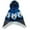 Blue, variant on Grand Sierra Boy's Toddler (2-4) Lined Animal Winter Hat with Ear Flaps and Pom