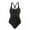 B52 Black swim suits for women clearance under $5, variant on Xqxayjr Women's Tummy Control One Piece Swimsuits Front Twist Bathing Suits Slimming Monokini Swimwear Ruched Bathing Suit Traje De Para Mujer