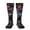 2 Black-2, variant on Chucky Bo Funny Socks Men Women Boys Kids Adults Novelty Graphic Crew Tube Socks Crazy Design Casual Dress Socks for Sports,Running,Travel