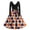 White #091, variant on Halloween Dresses for Women Ghost Printed V-Neck Cute Tea Length Dress Witch Hat Cocktail Long Sleeve Retro Dresses with Belt S