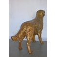 thumbnail image 4 of Nifao Labrador Retriever Dog Bronze Statue Light Color Finish – Garden Outdoor Decor Sculpture, 56"L x 13"W x 36"H, 4 of 12